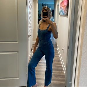 Jean romper/ overall